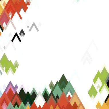 Renkli desenli soyut arkaplan