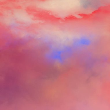 soyut grunge bulutlar, kopya alanı ile renkli arka plan