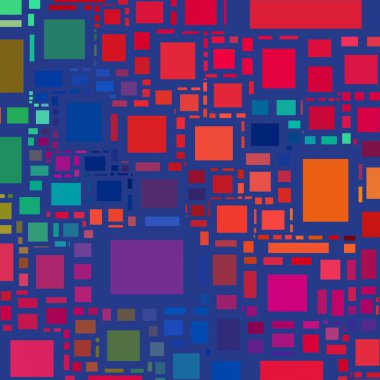 Renkli desenli soyut arkaplan