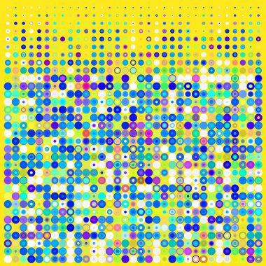 renkli çiçekler ile vektör soyut arka plan