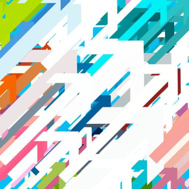 Renkli desenli soyut arkaplan