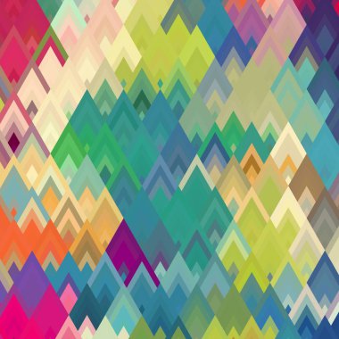 Renkli desenli soyut arkaplan