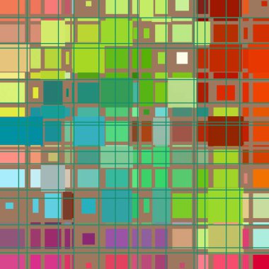 Renkli desenli soyut arkaplan