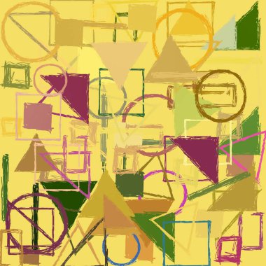 Renkli desenli soyut arkaplan