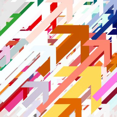 Renkli desenli soyut arkaplan