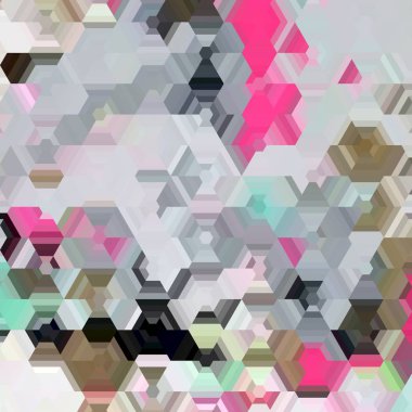 Renkli desenli soyut arkaplan