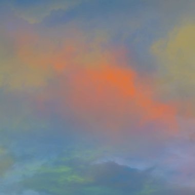 soyut grunge bulutlar, kopya alanı ile renkli arka plan