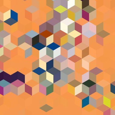 Renkli desenli soyut arkaplan