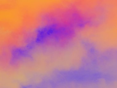 bulutlar ile renkli gökyüzü arka plan