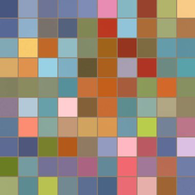 Geometrik desenlerle soyut sanat dokusu