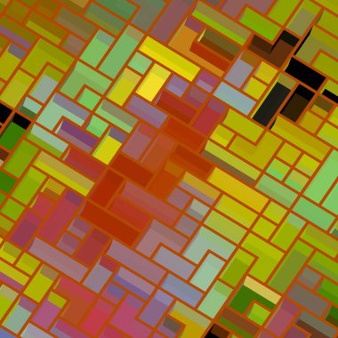 Geometrik desenli soyut doku