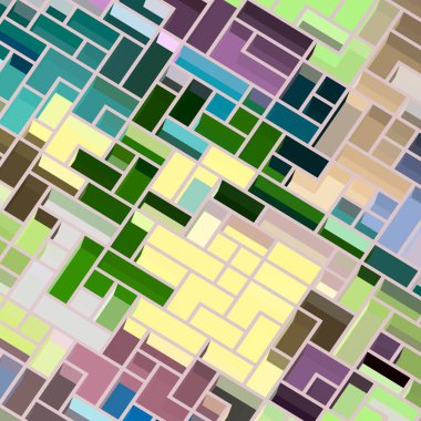 Geometrik desenli soyut doku