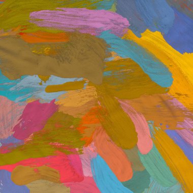 tuval arka plan üzerinde yaratıcı soyut Yağlıboya