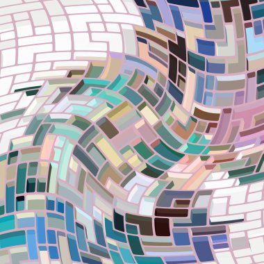 Geometrik desenli soyut doku