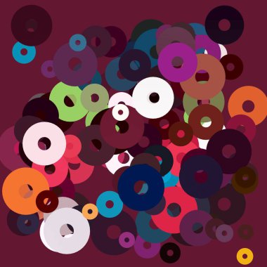 Renkli desenli soyut arkaplan