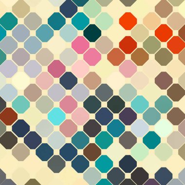 Renkli desenli soyut arkaplan