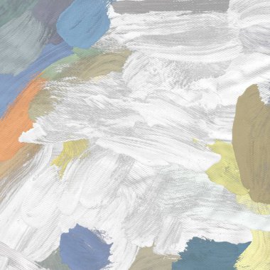 Tuval el yapımı yağlıboya. Renkli doku. Fırça darbeleri. Renkli görüntü. Modern sanat. Çağdaş sanat.