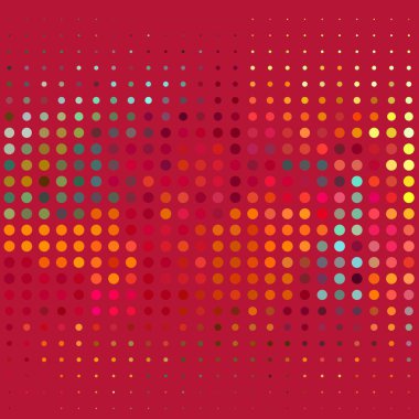 Noktalı soyut arkaplan. vektör illüstrasyonu