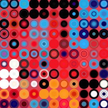 Renkli desenli soyut arkaplan