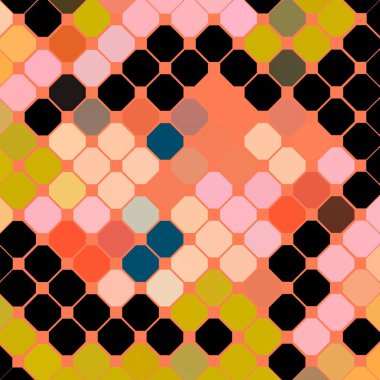 Soyut arkaplan ile kusursuz desen