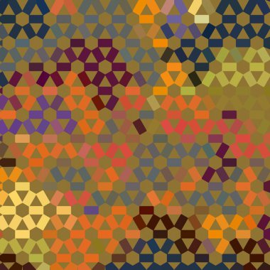 Renkli desenli soyut arkaplan