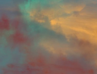 soyut grunge bulutlar, kopya alanı ile renkli arka plan