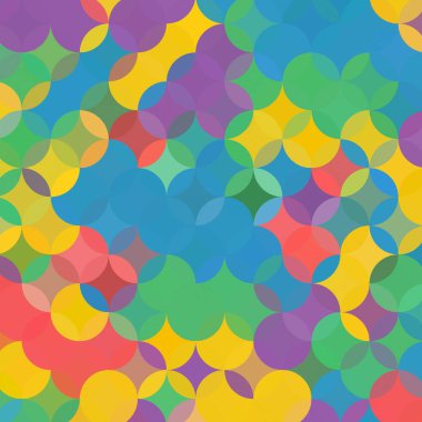 Renkli desenli soyut arkaplan