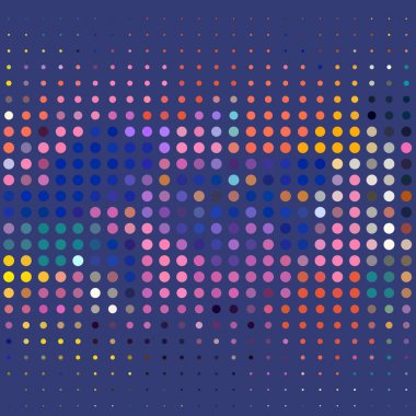 Çemberli soyut renkli arkaplan.