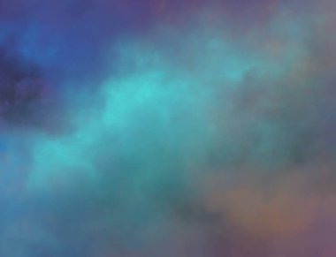 soyut grunge bulutlar, kopya alanı ile renkli arka plan