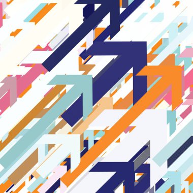 Renkli desenli soyut arkaplan