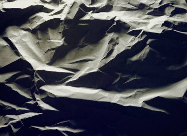 Soyut buruşturulmuş kağıt doku arka planı