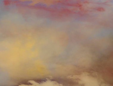 soyut grunge bulutlar, kopya alanı ile renkli arka plan