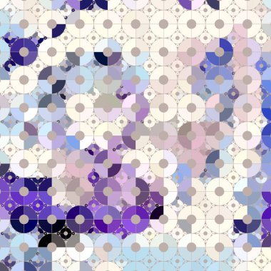 Renkli desenli soyut arkaplan