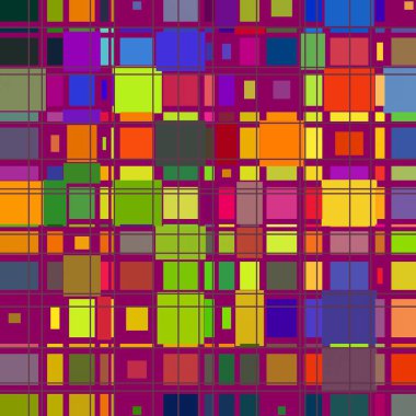 Renkli desenli soyut arkaplan