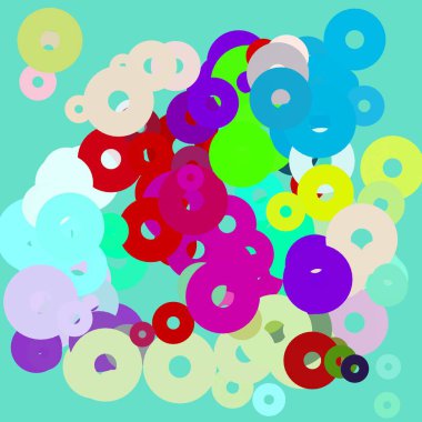 Renkli desenli soyut arkaplan