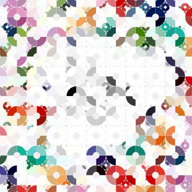 Renkli desenli soyut arkaplan