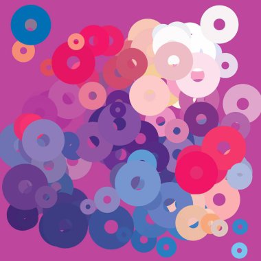 Renkli desenli soyut arkaplan