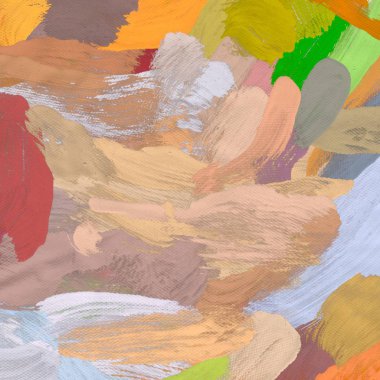 tuval arka plan üzerinde yaratıcı soyut Yağlıboya