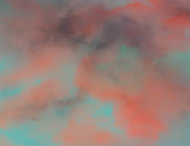 soyut grunge bulutlar, kopya alanı ile renkli arka plan