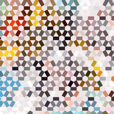 Renkli desenli soyut arkaplan