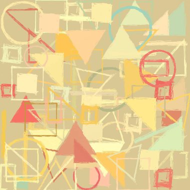 Renkli desenli soyut arkaplan