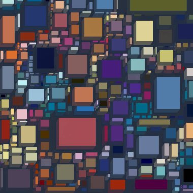 Renkli desenli soyut arkaplan