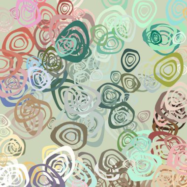 Renkli desenli soyut arkaplan