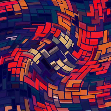 Geometrik desenli soyut doku