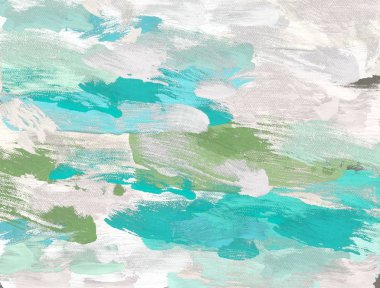 El yapımı tuvale yağlı boya. Soyut sanat dokusu. Renkli doku. Modern sanat eserleri. Yağlı boya darbeleri. Fırça darbeleri. Modern sanat. Çağdaş sanat. Sanatsal tuval.  