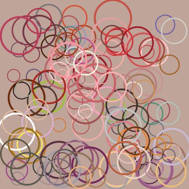 daire elemanları ile vektör arka plan