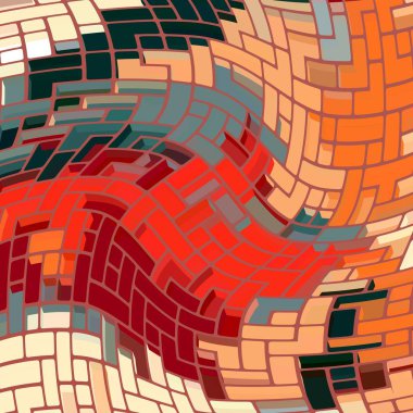 Geometrik desenli soyut doku