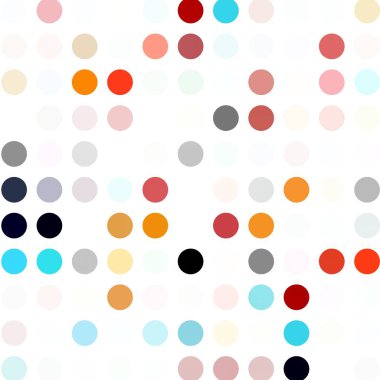 Birçok Şık, Modern Klas ve İyi Görünümlü Yeşil, Kahverengi, Pembe ve Turuncu Bubbles Beyaz Arka Plan Farklı Boyut