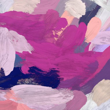 El yapımı tuvale yağlı boya. Soyut sanat dokusu. Renkli doku. Modern sanat eserleri. Yağlı boya darbeleri. Fırça darbeleri. Modern sanat. Çağdaş sanat. Sanatsal tuval.