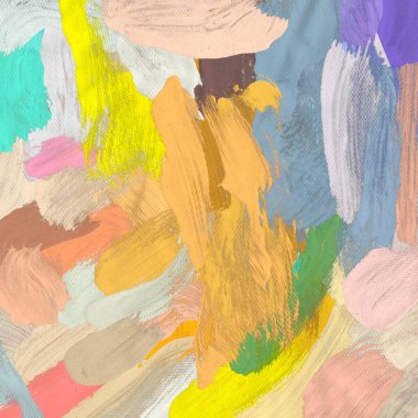 tuval arka plan üzerinde yaratıcı soyut Yağlıboya